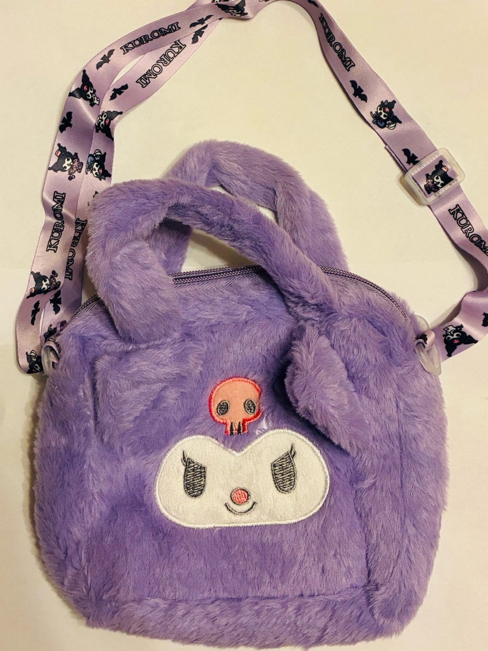 Sanrio KUROMI Mini Handbag/shoulder Bag Removable Straps